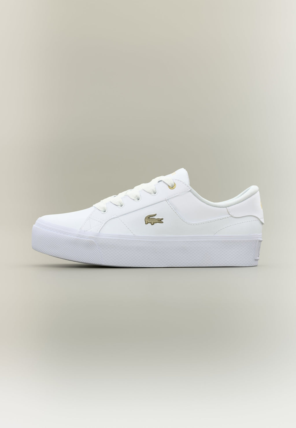ZIANE PLATFORM 124 - Trainers - white/gold