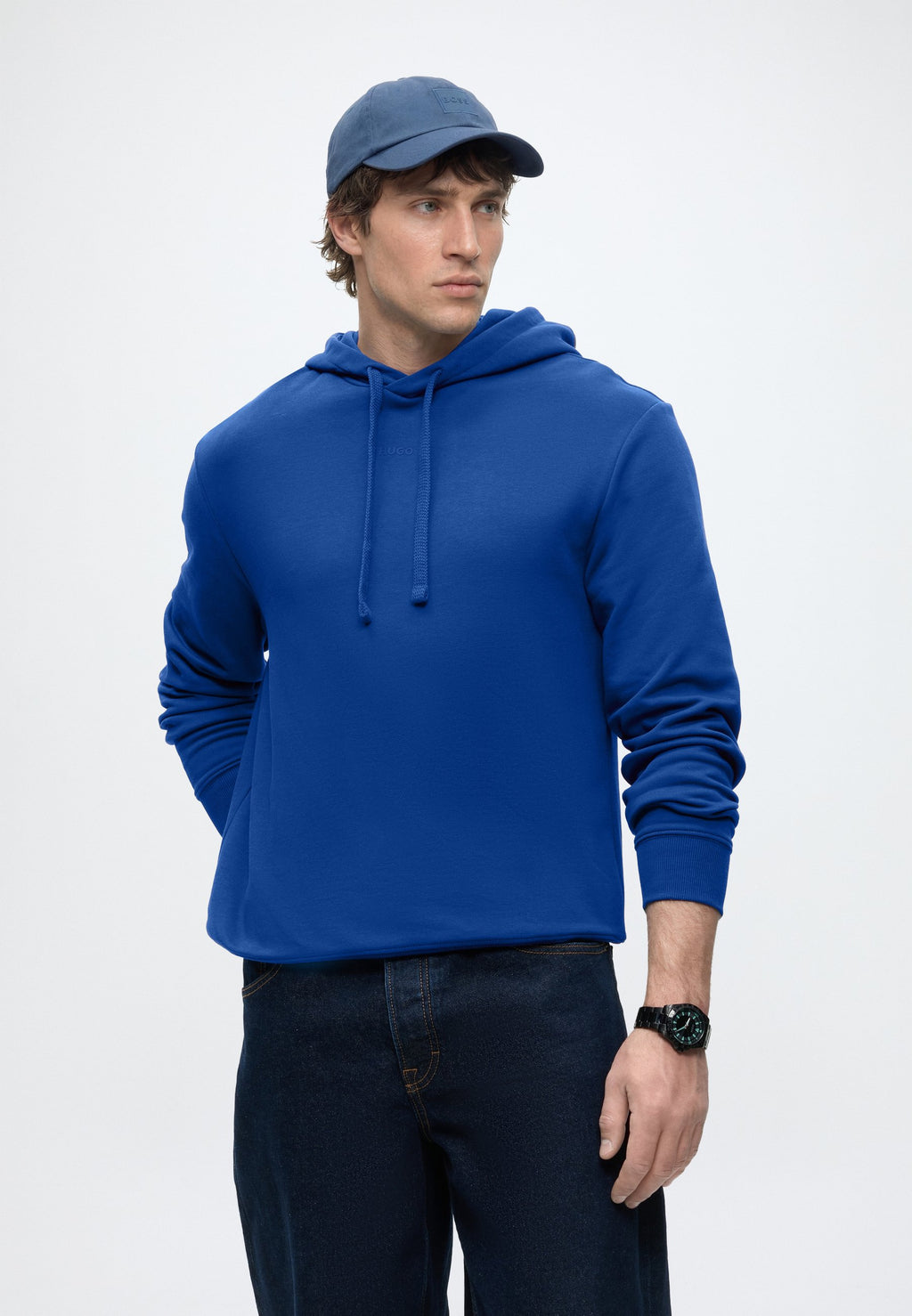 DAPO - Hoodie - open blue