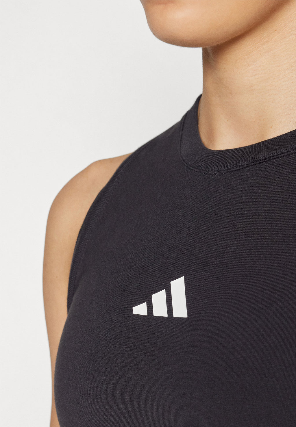 FUTURE ICONS SMALL LOGO - Jersey dress - black