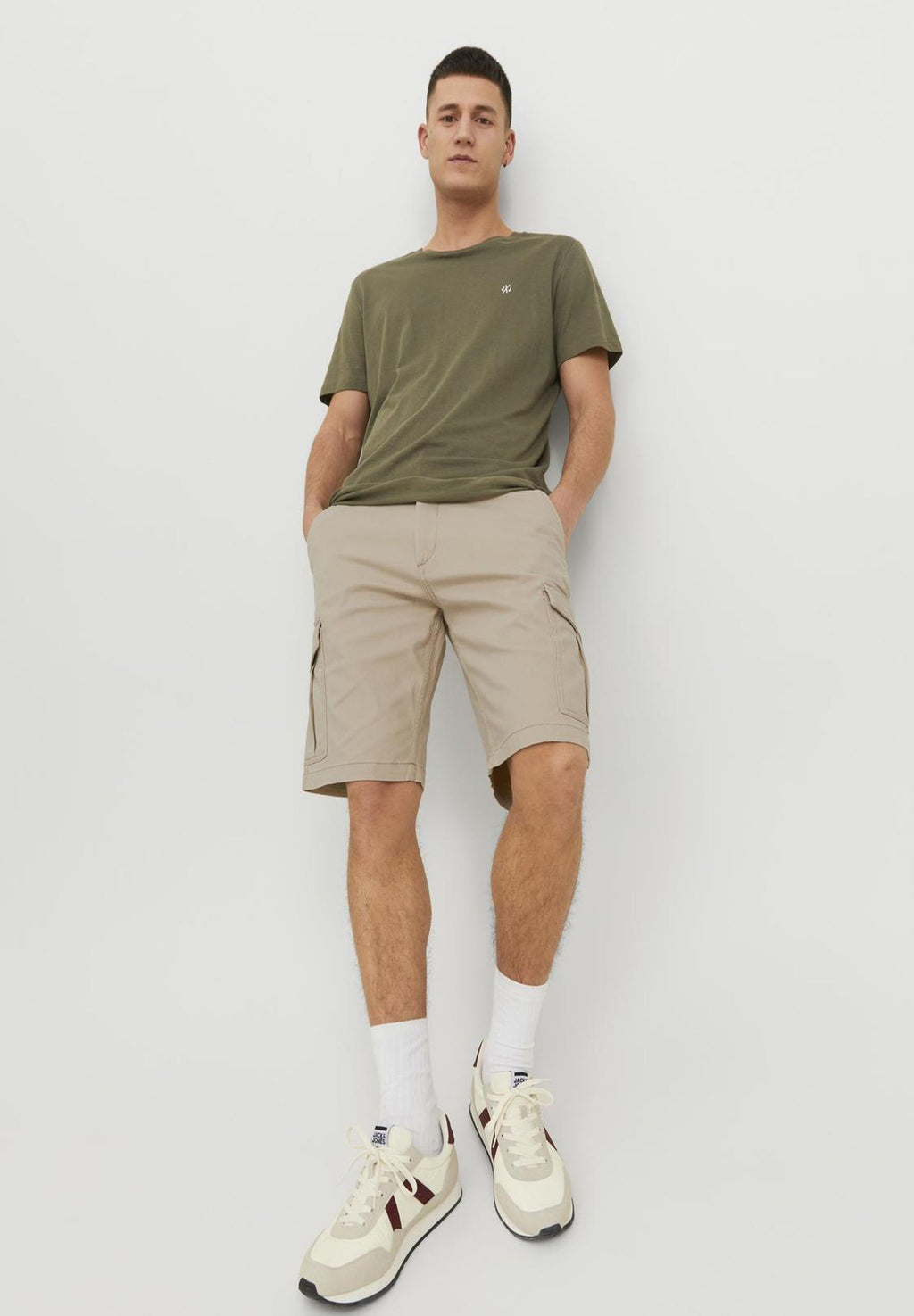 JPSTJOE  - Shorts - oxford tan