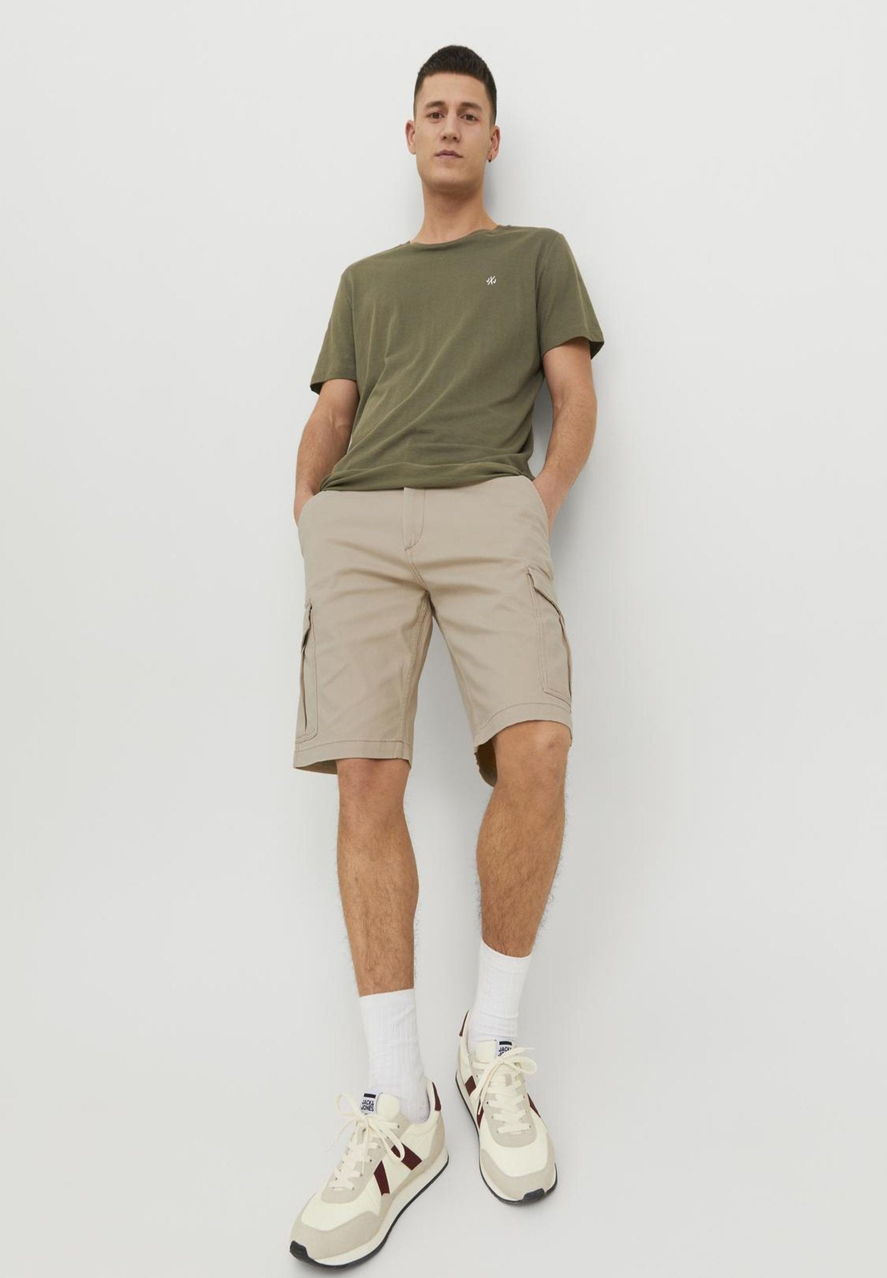 JPSTJOE  - Shorts - oxford tan