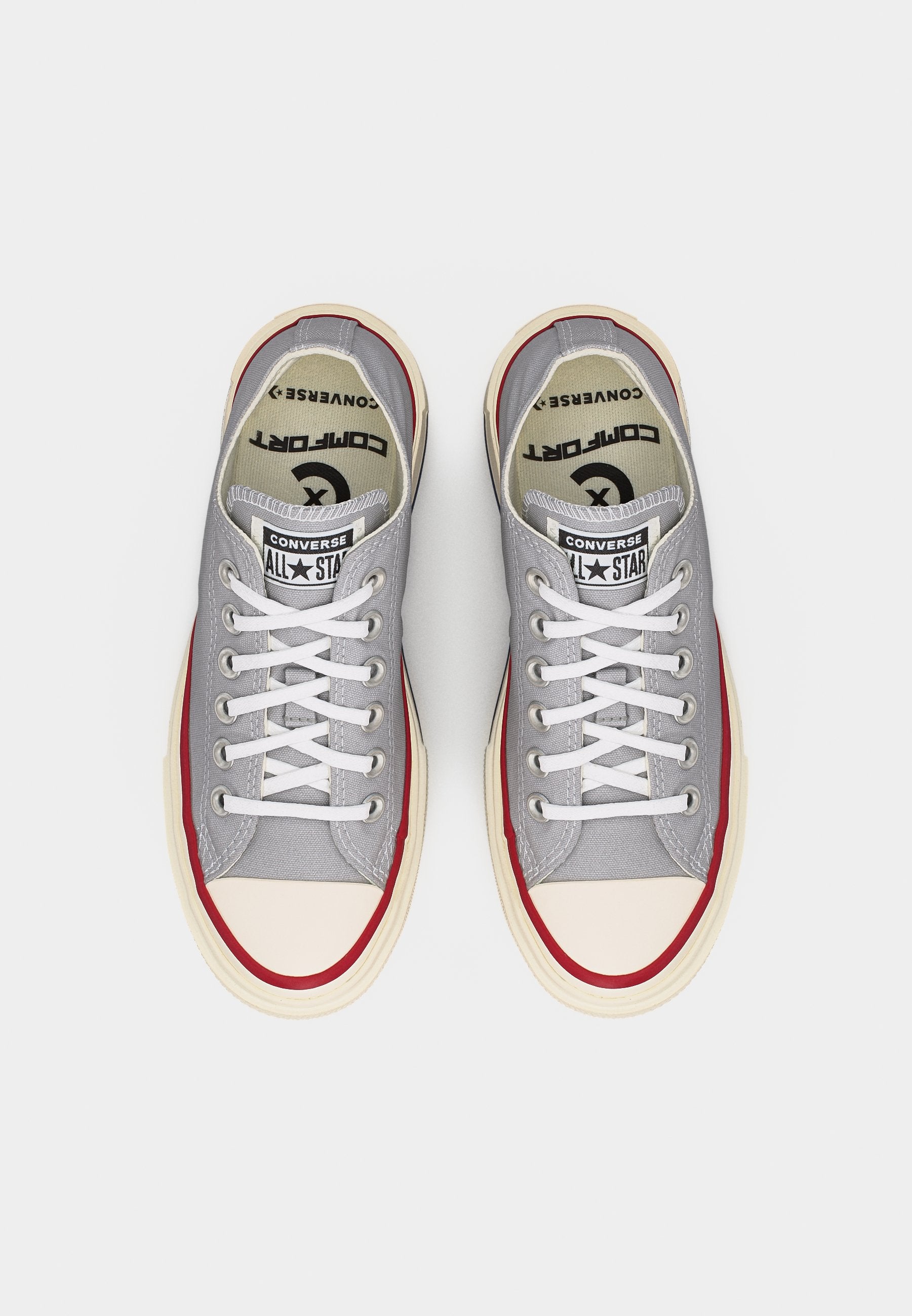 CHUCK TAYLOR ALL STAR LIFT DOUBLE STACK - Trainers - grey area/egret/garnet