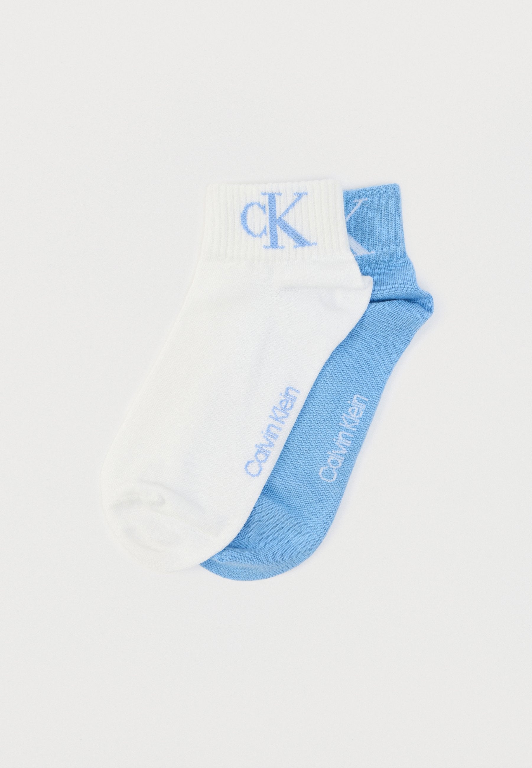 WOMEN 2 PACK  - Sneaker socks - sky blue