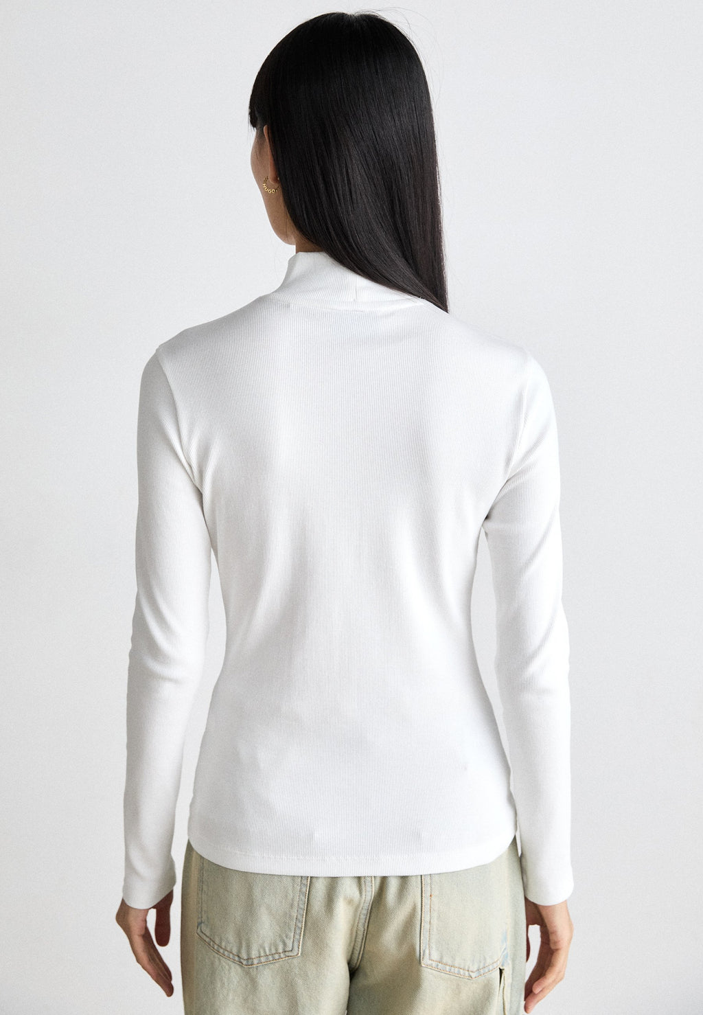 EASY  - Long sleeved top - white