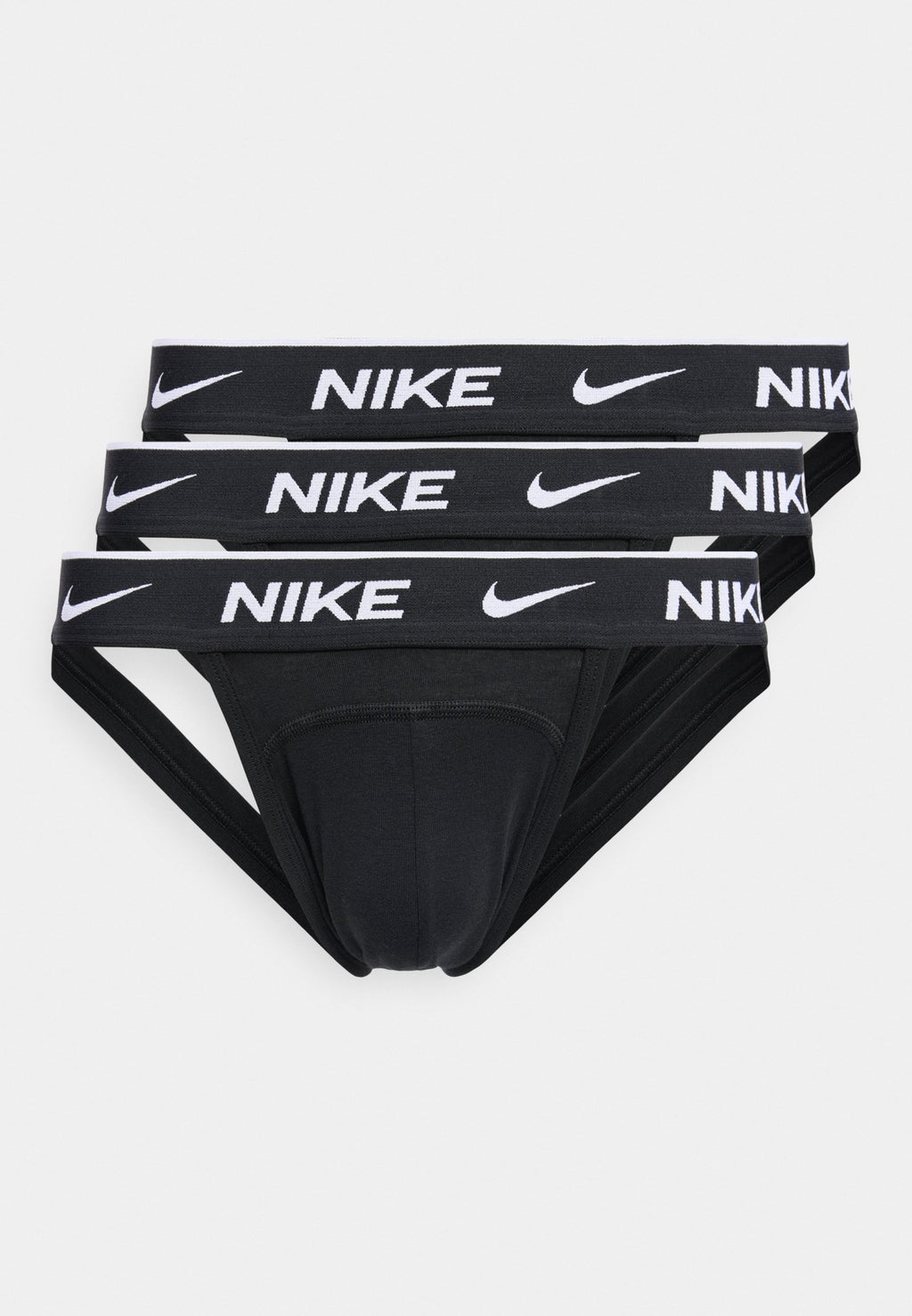 ESSENTIAL STRETCH 3 PACK - Jockstrap - black