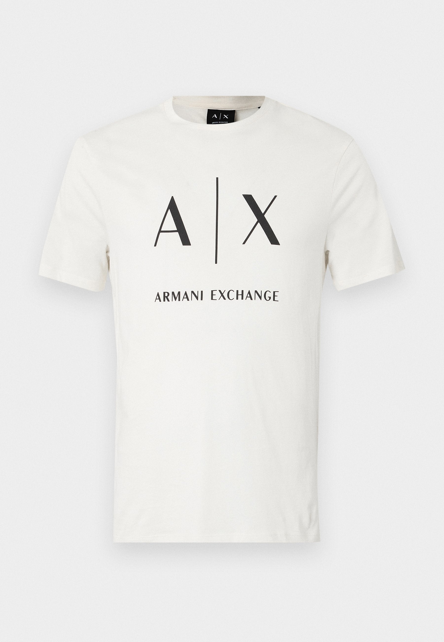 T-SHIRT SLIM FIT - Print T-shirt - cream