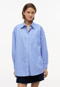 ESSENTIAL - Button-down blouse - noble blue