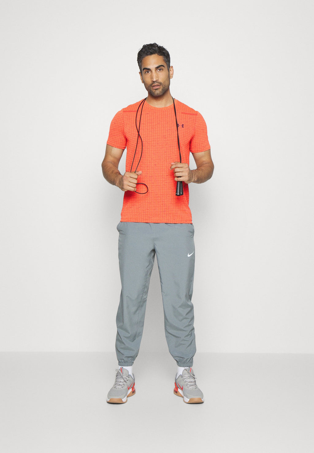 FORM - Tracksuit bottoms - smoke grey/black/reflective silver