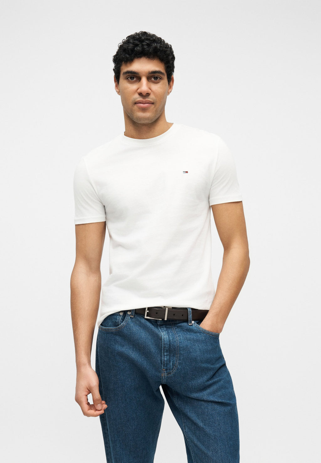 SLIM TEE 2 PACK - Basic T-shirt - ecru/white clay
