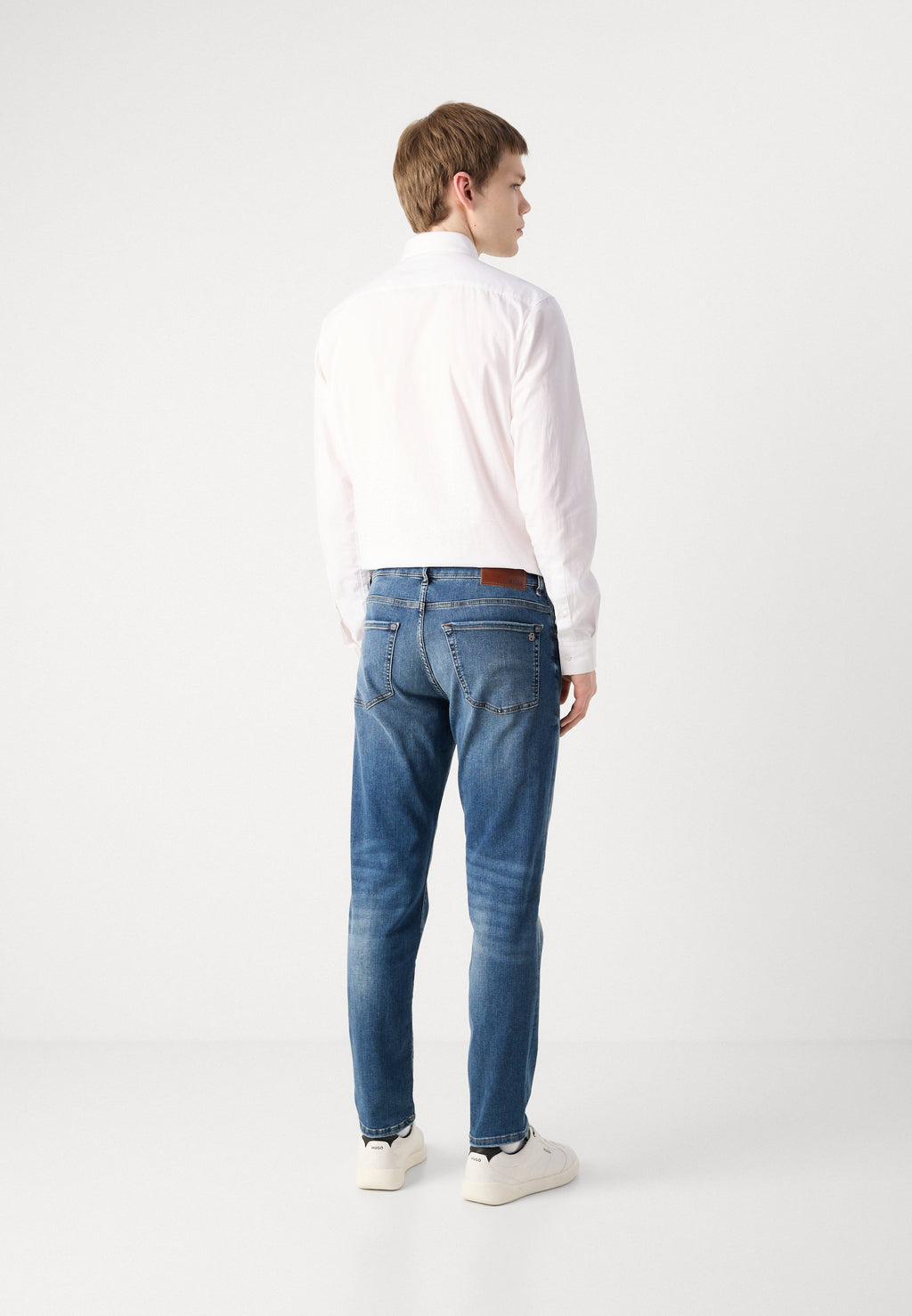 Straight leg jeans - navy