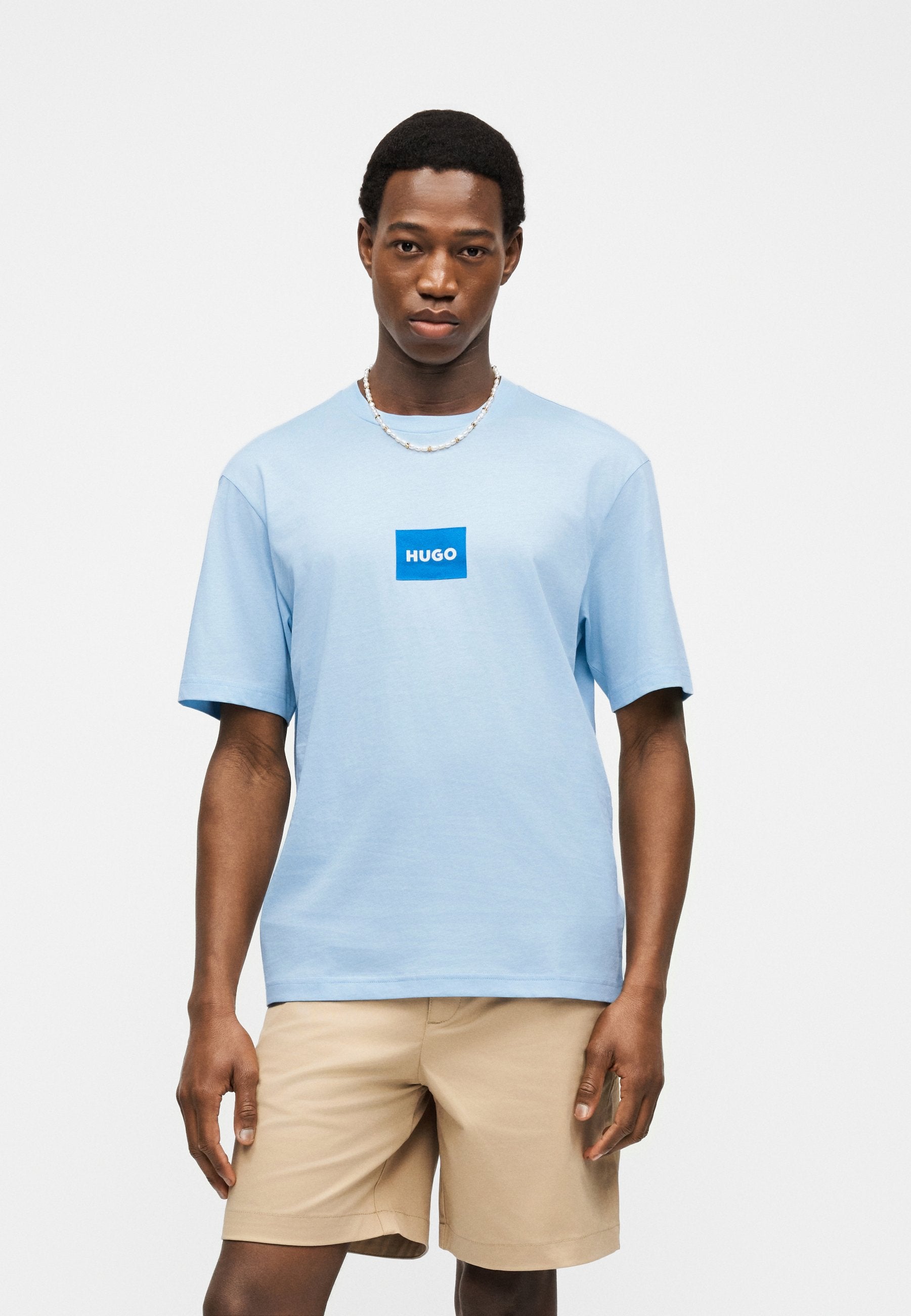NAYONIX - Basic T-shirt - light blue