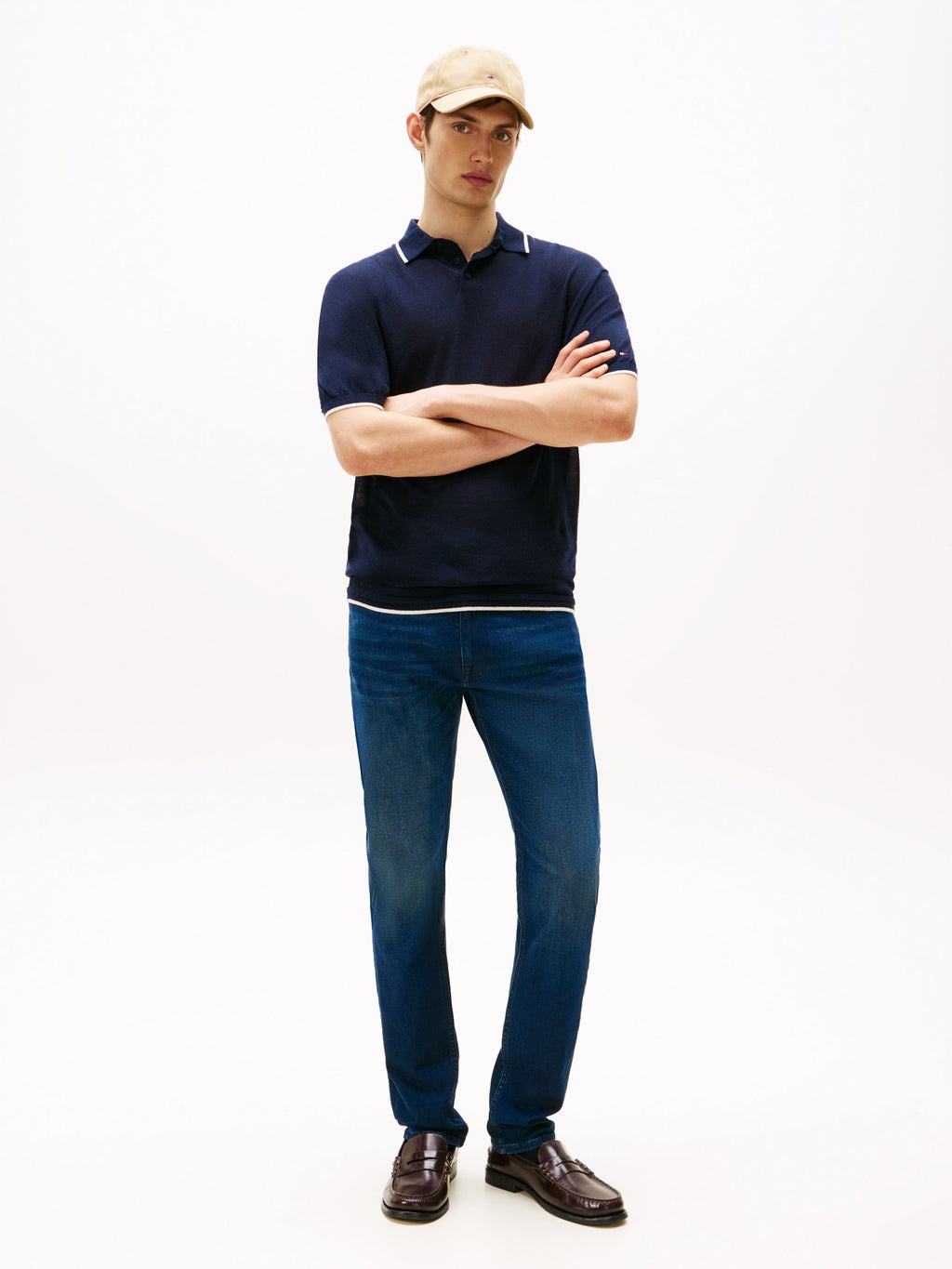 CORE BLEECKER  - Slim fit jeans - deep blue