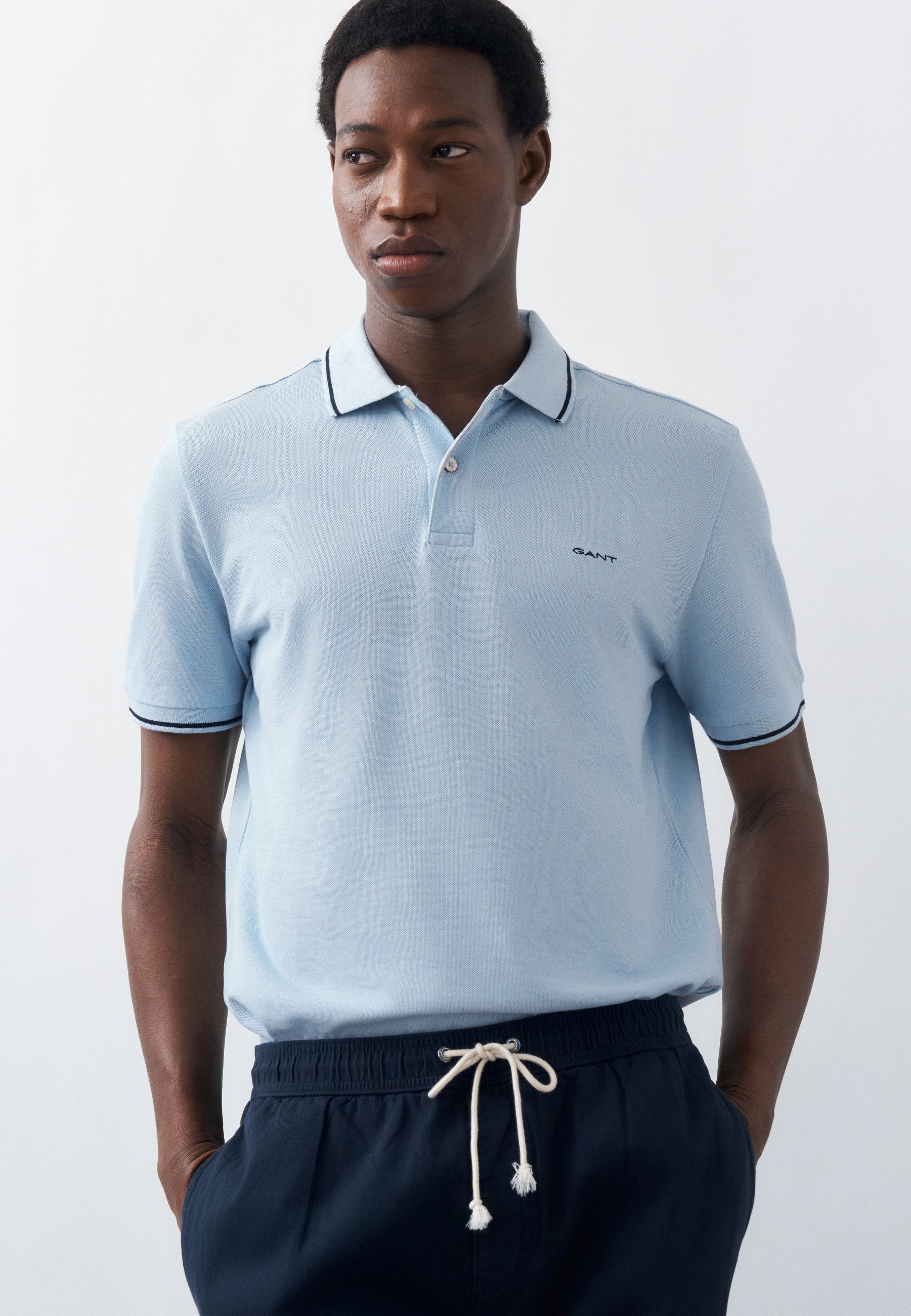 TIPPING - Polo shirt - fresh blue