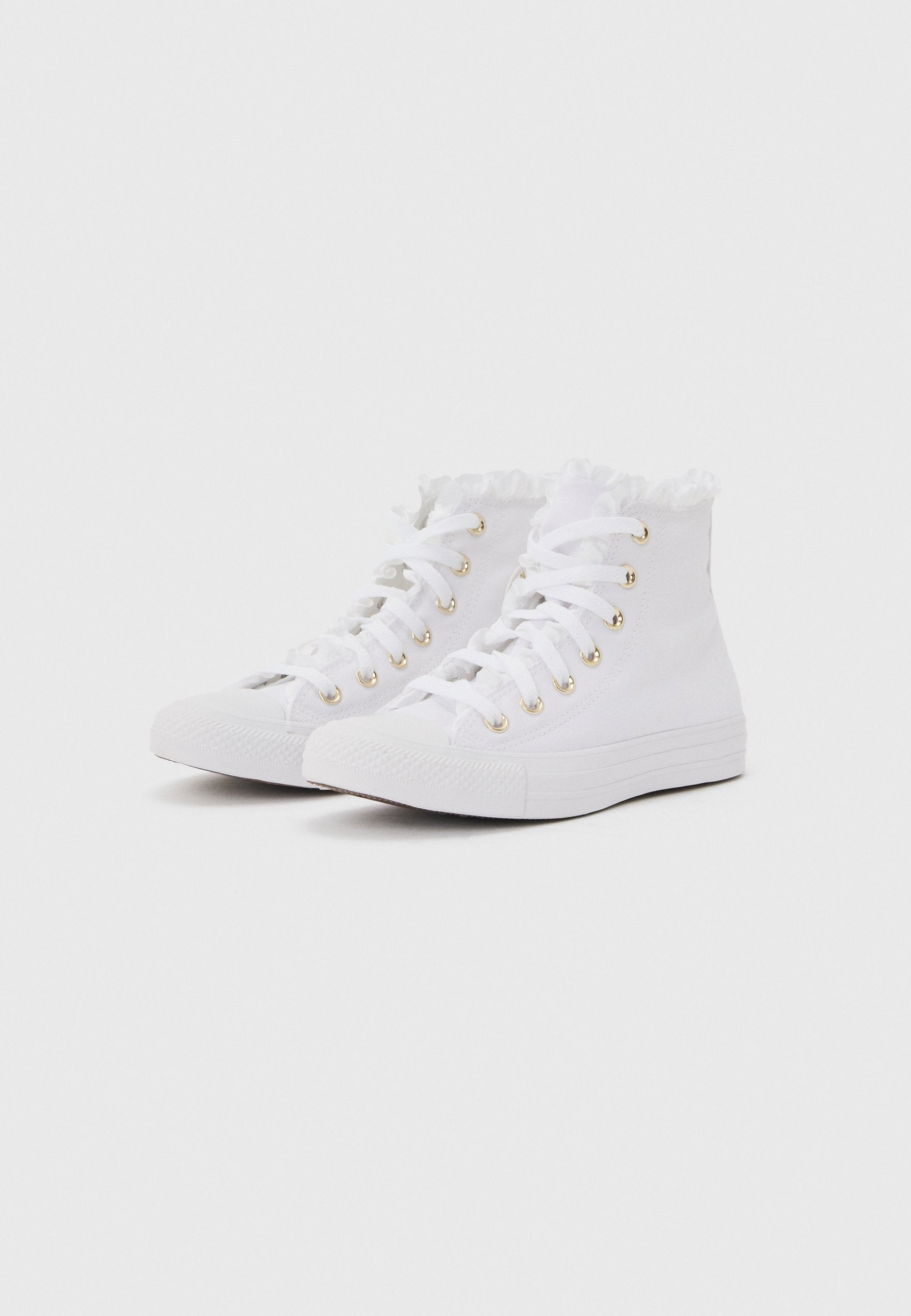 CHUCK TAYLOR ALL STAR - High-top trainers - white/metallic light gold-coloured