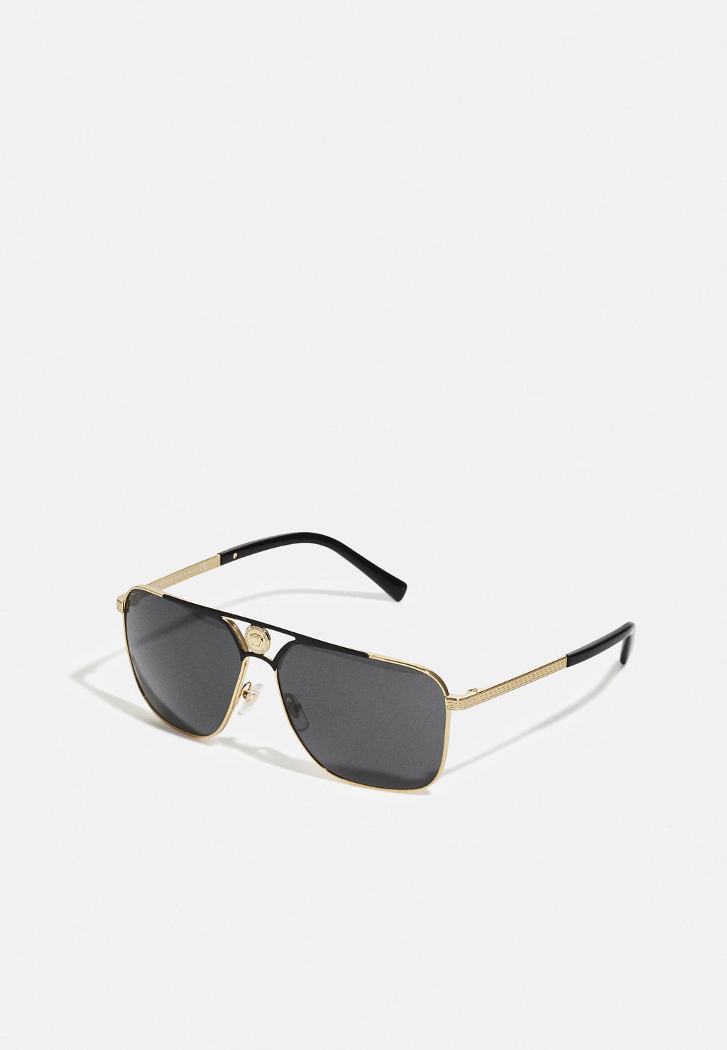 UNISEX - Sunglasses - gold-coloured/matte black