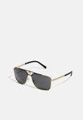 UNISEX - Sunglasses - gold-coloured/matte black