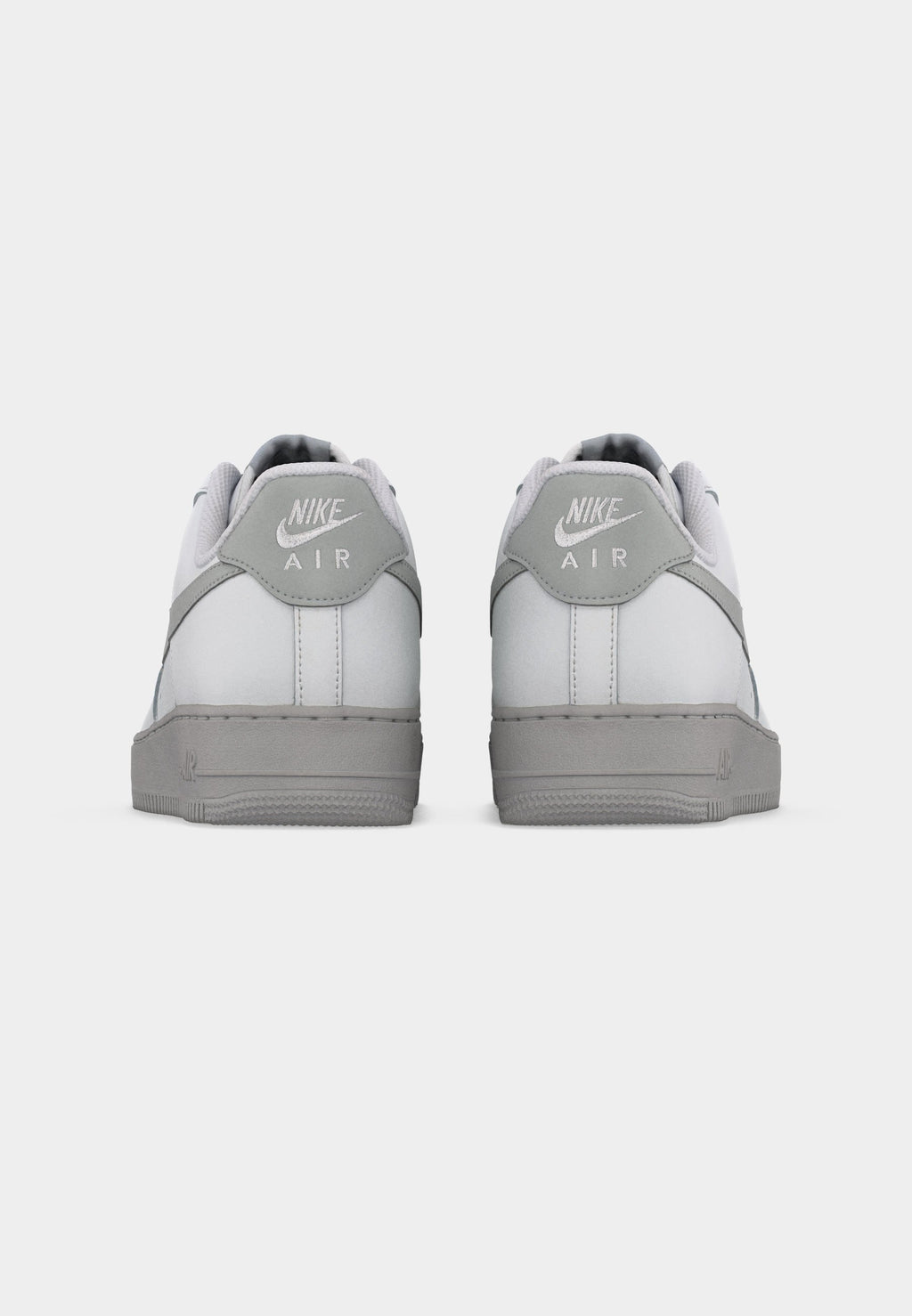AIR FORCE - Trainers - summit white/strata grey