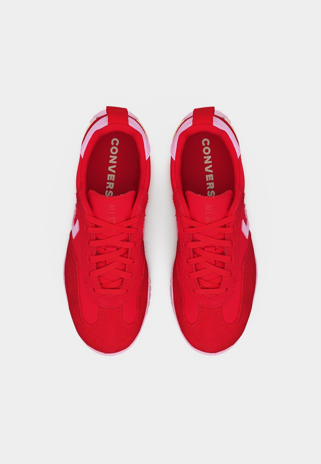 RUN STAR TRAINER UNISEXE - Baskets - rouge/new found bloom/egret