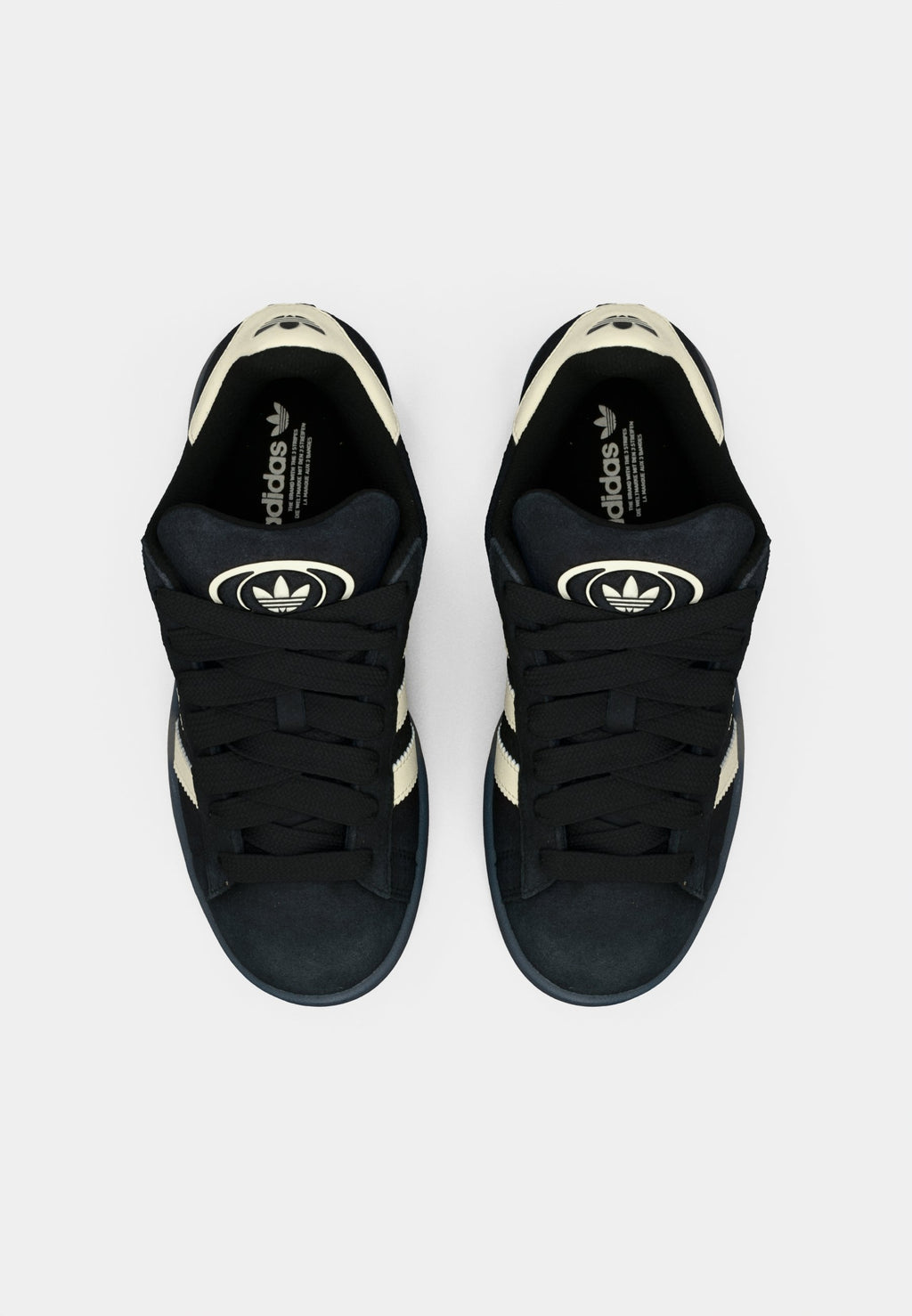 CAMPUS - Spor Ayakkabıları - core black/cream white/gold-coloured metallic