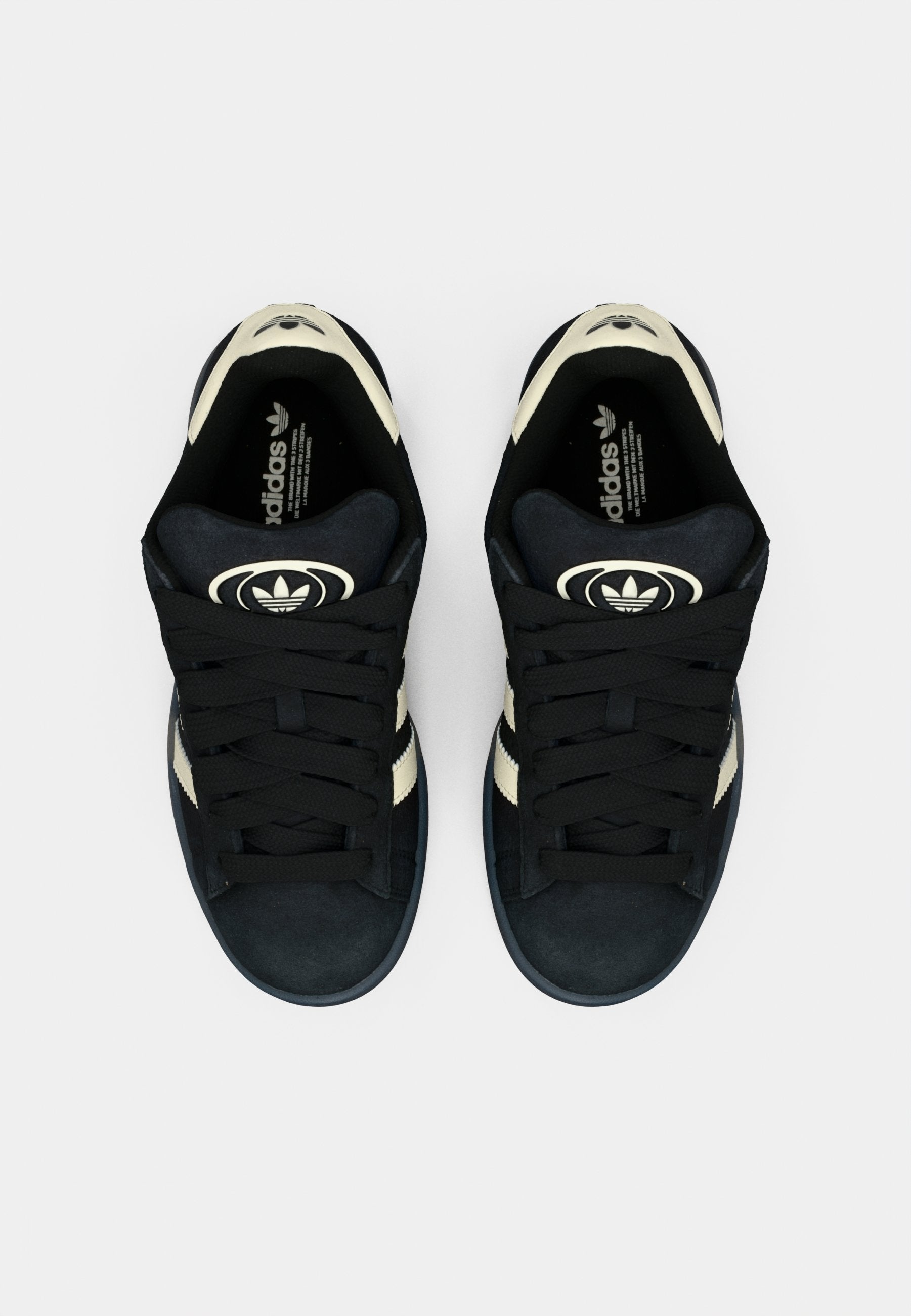 CAMPUS - Spor Ayakkabıları - core black/cream white/gold-coloured metallic