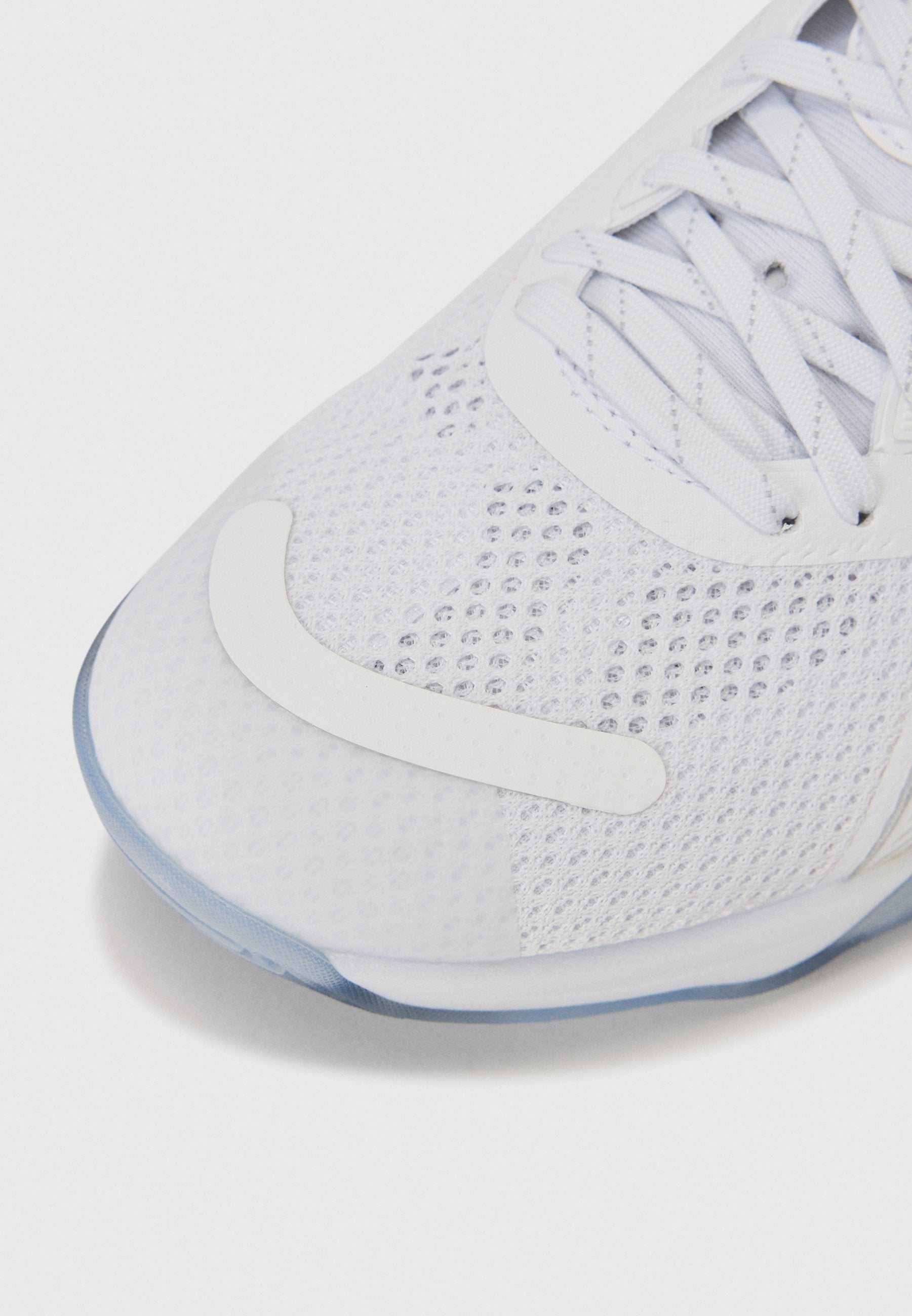 ELIMINATE NITRO UNISEX - Handball shoes - white/silver-coloured