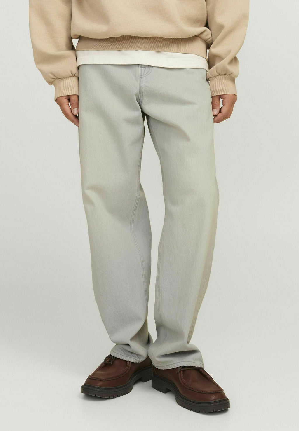 gy fit JJIALEX JJCLASSIC JJ 251 - Relaxed fit jeans - grey denim