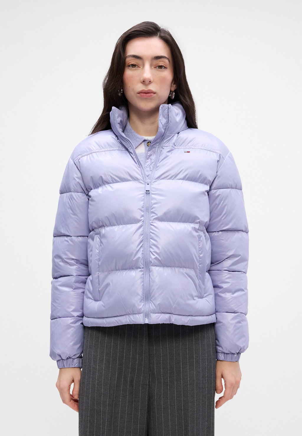PACKABLE SHINY PUFFER JACKET - Winter jacket - periwinkle dusk