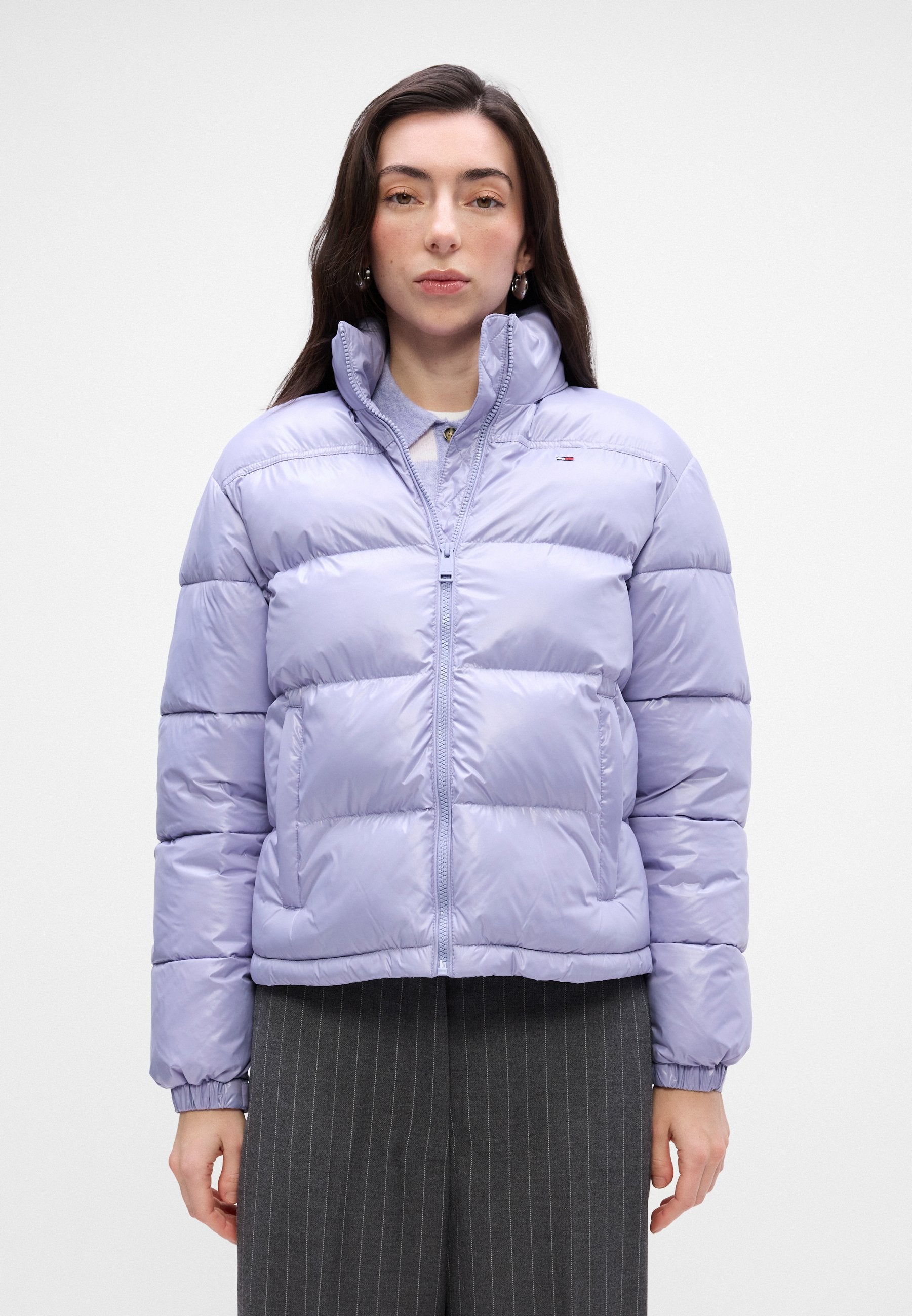 PACKABLE SHINY PUFFER JACKET - Winter jacket - periwinkle dusk