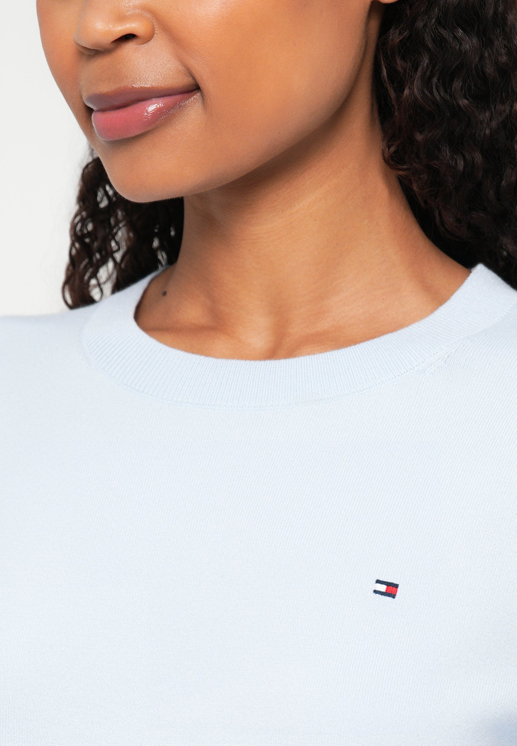JERSEY CREW NECK JUMPER - Jumper - breezy blue