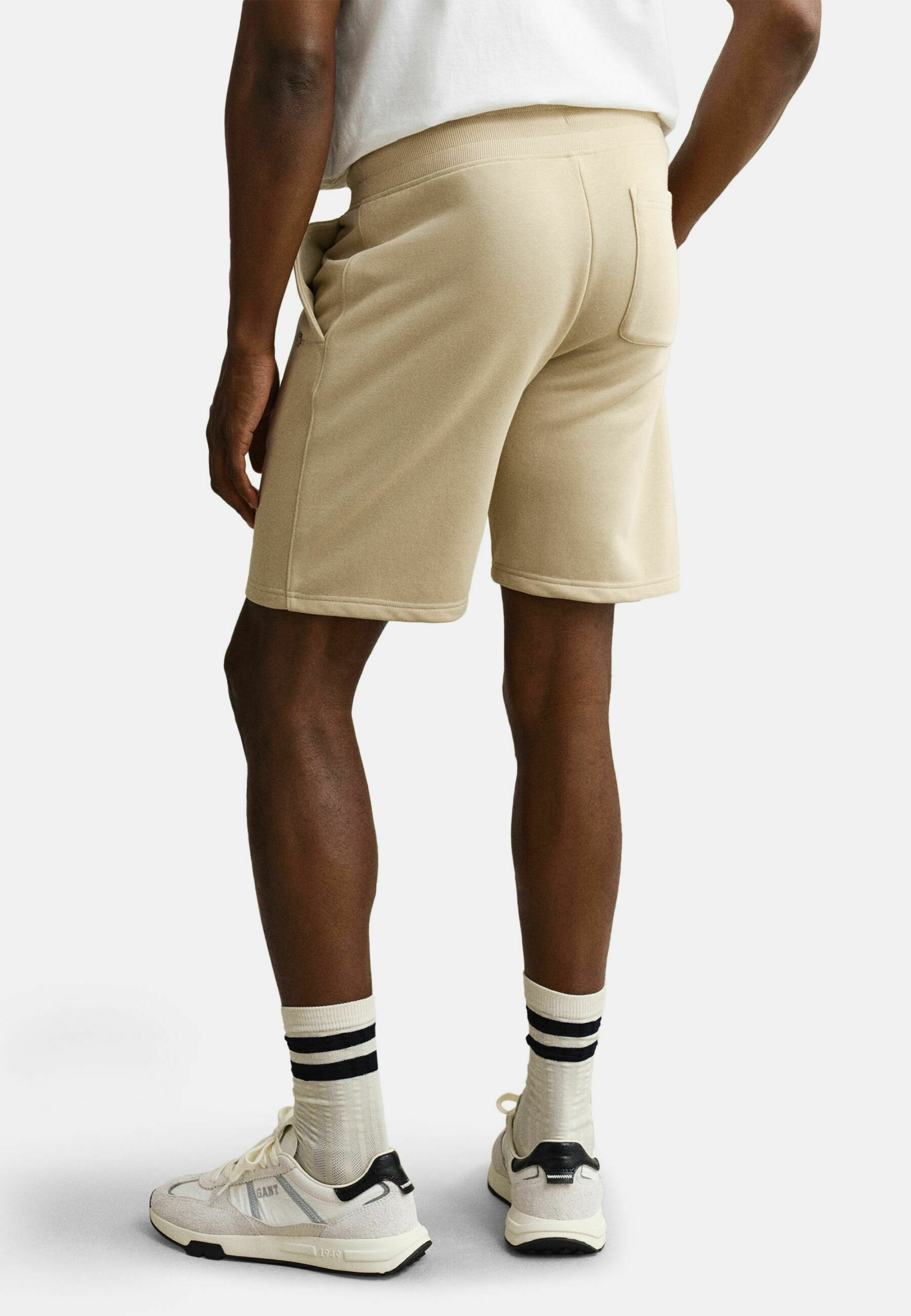 Tracksuit bottoms - oat beige