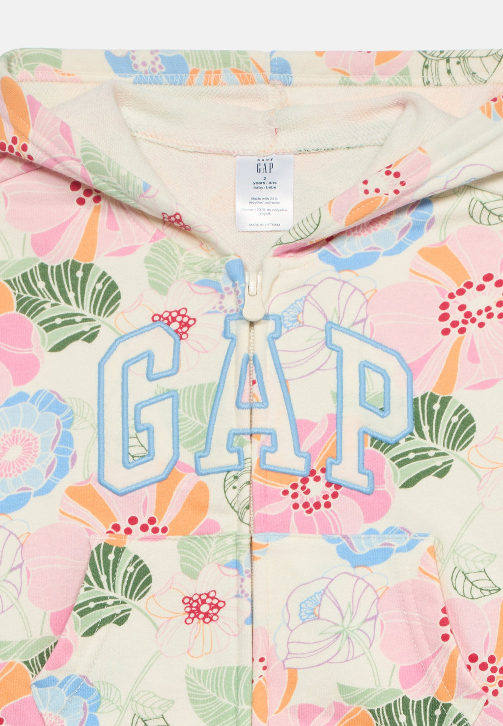 LOGO - Zip-up sweatshirt - multi-coloured
