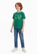 LOGO ARCH TEE BOYS - Print T-shirt - irish clover