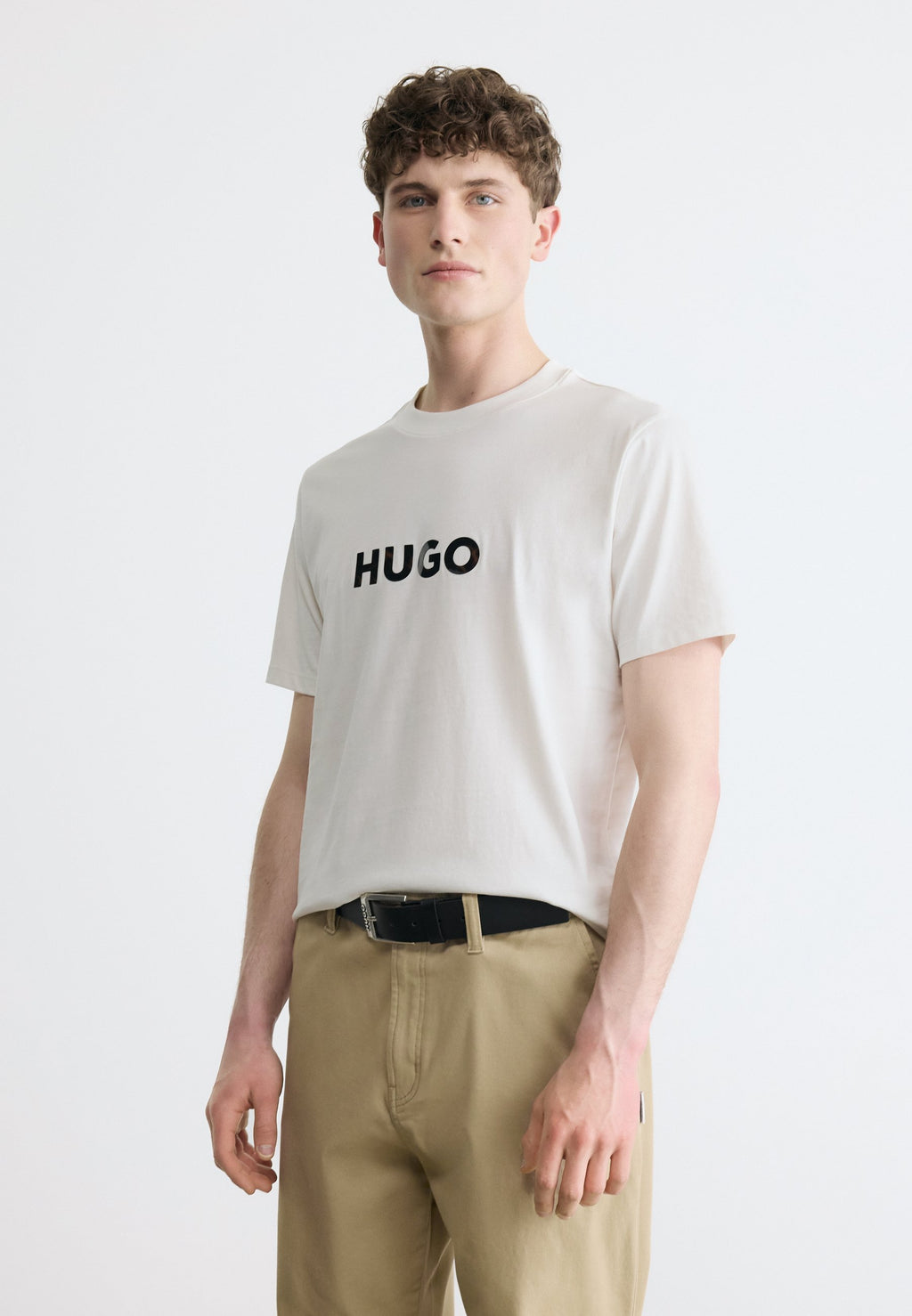 DUMEO - Print T-shirt - natural