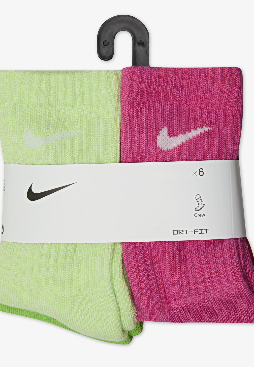 PERFORMANCE BASIC CREW 6 PACK - Socks - barely volt