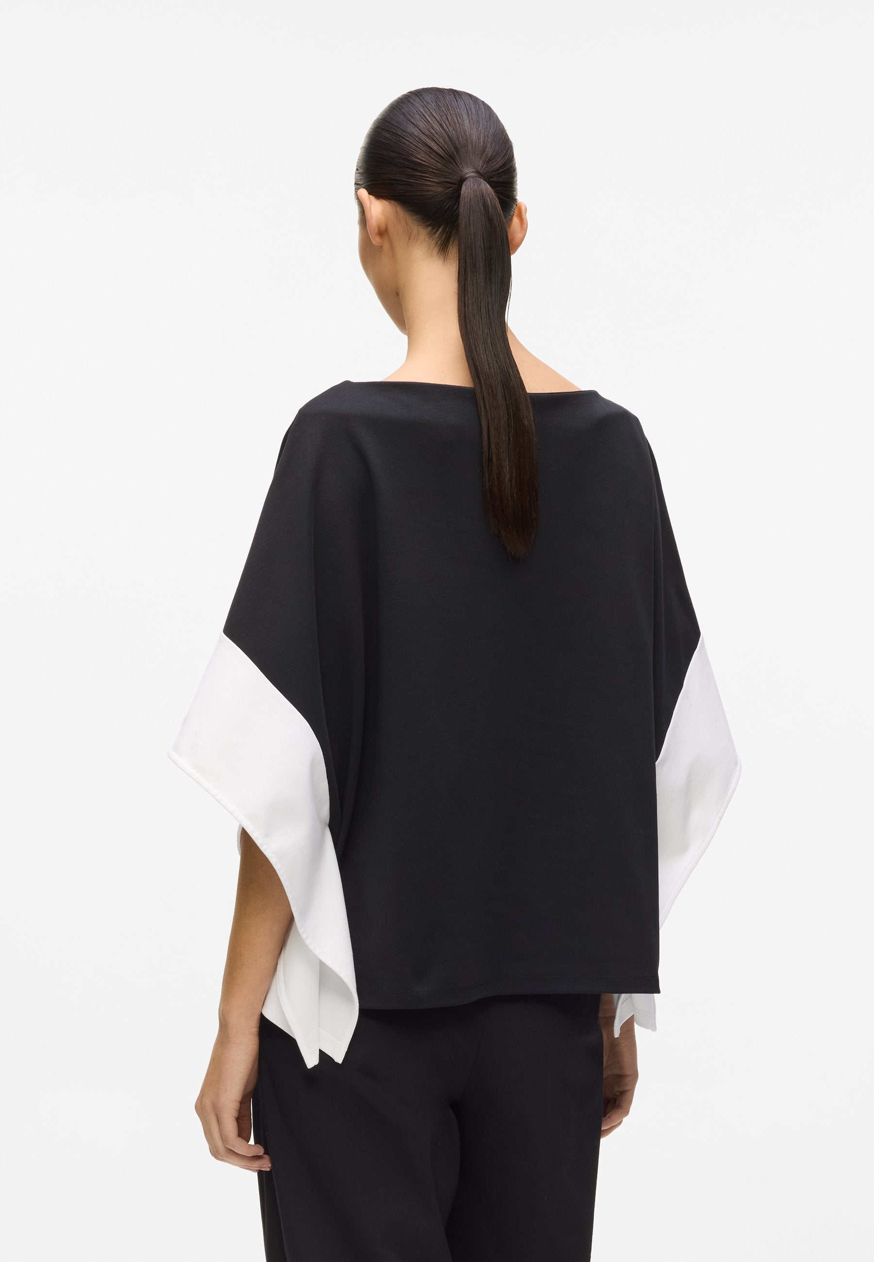 SIGNATURE TOP - Blouse - white/black