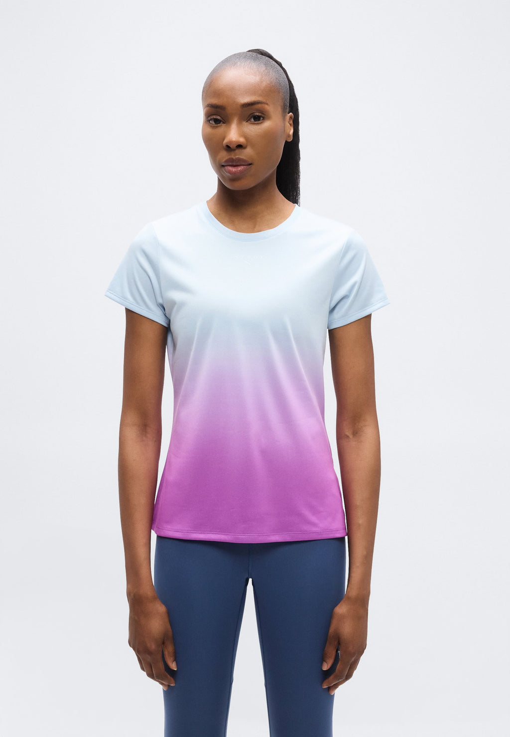 X HYROX GRAPHIC TEE - تي شيرت رياضي - لوسيت/أوركيد كهربائي
