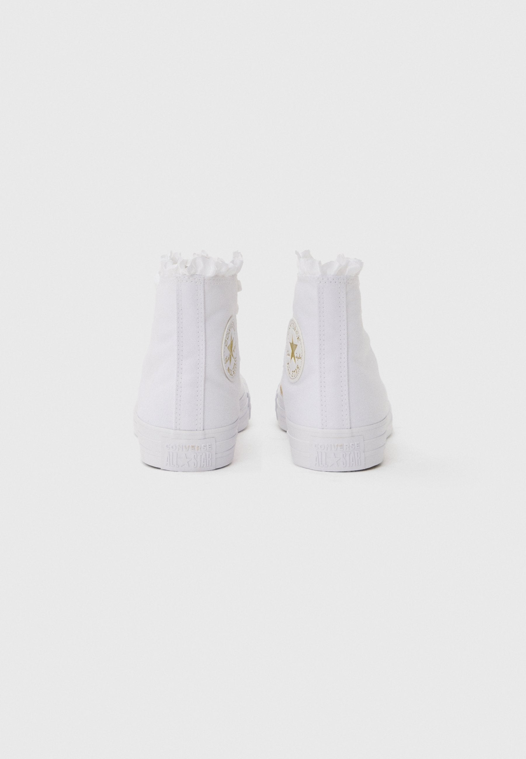 CHUCK TAYLOR ALL STAR - High-top trainers - white/metallic light gold-coloured