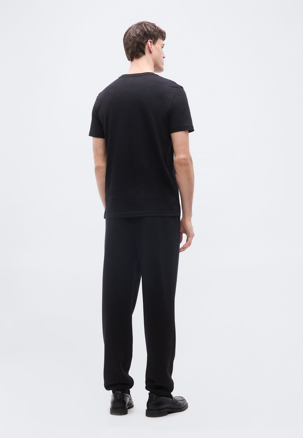 SHADOW LOGO TEE - Print T-shirt - black