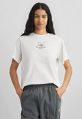 BOSTON CITY RUN RELAXED - Print T-shirt - white