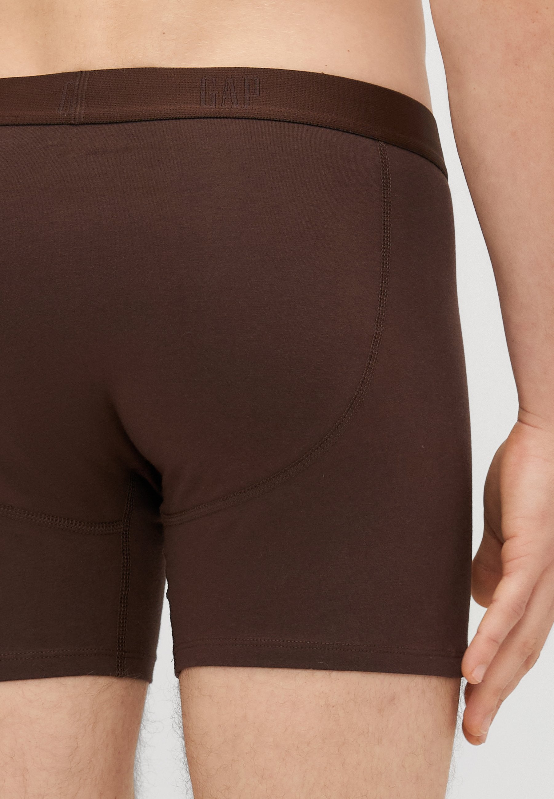 3 PACK - Boxer briefs - brown/dark brown/bordeaux