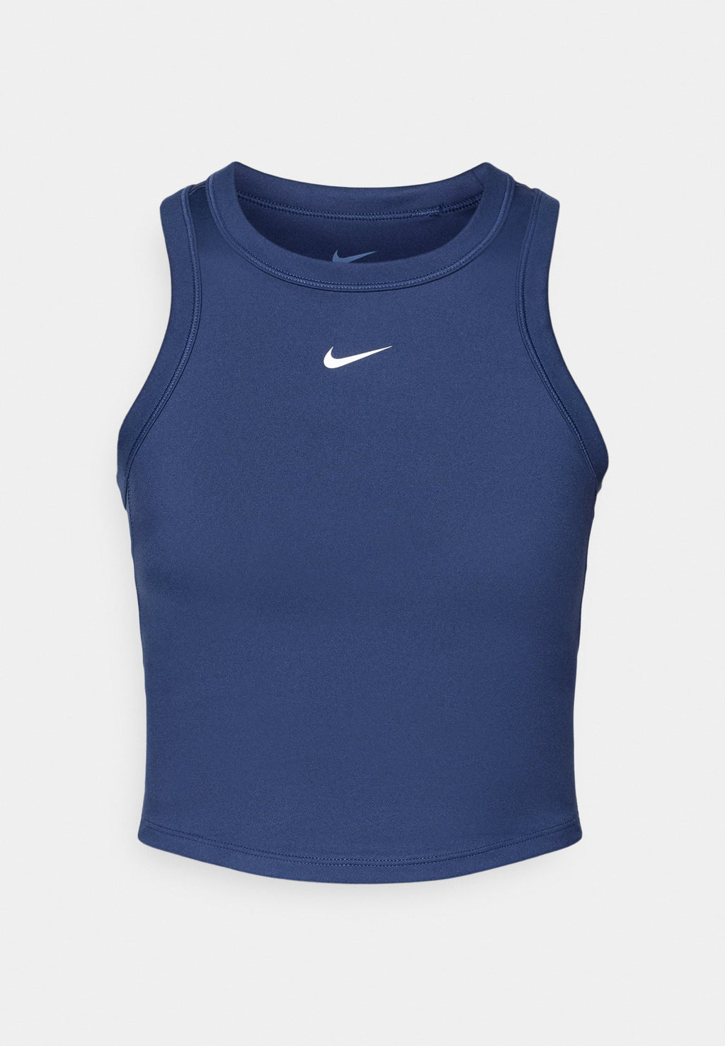 ONE FITTED CROP TANK - Top - midnight navy/white
