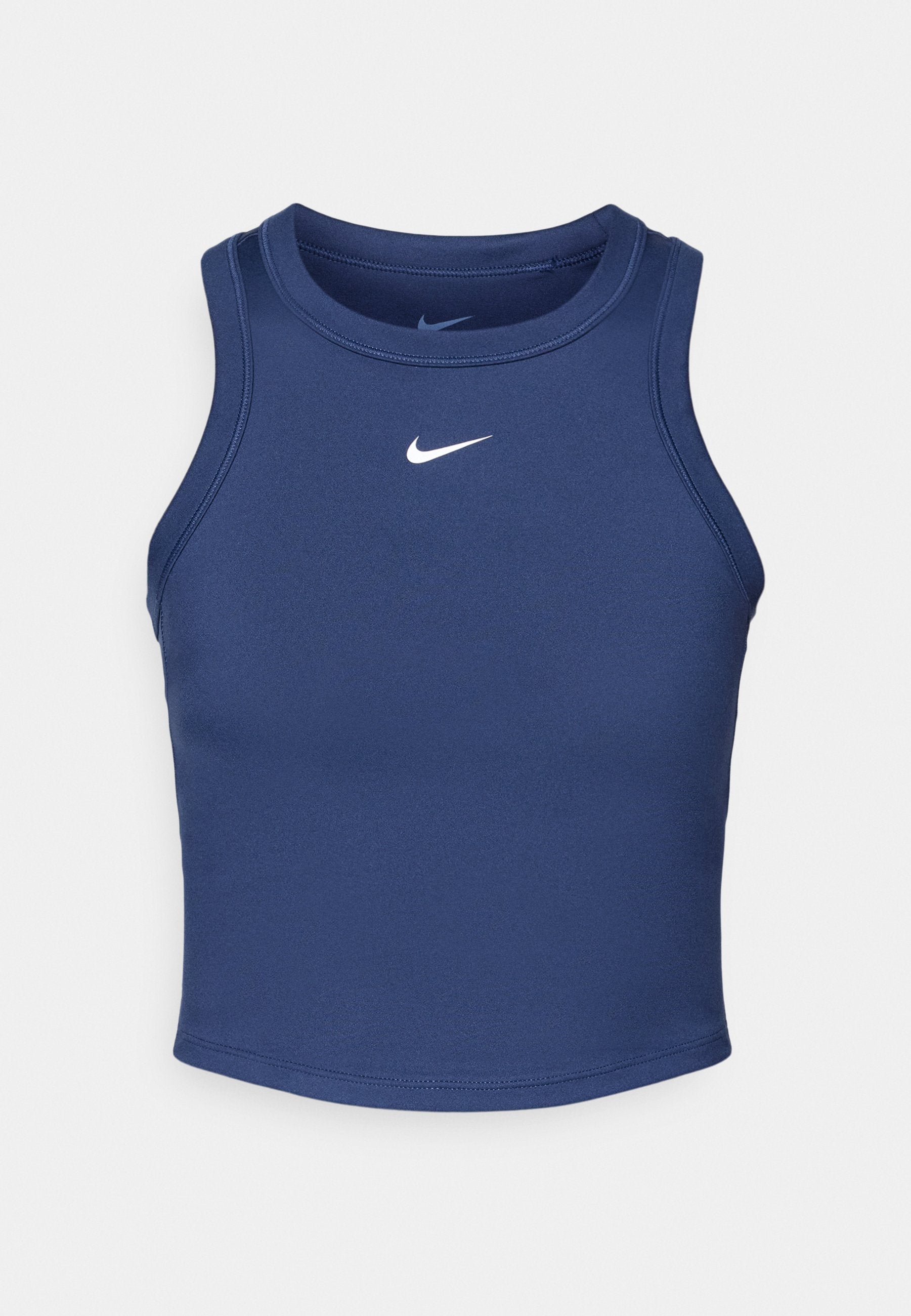 ONE FITTED CROP TANK - Top - midnight navy/white