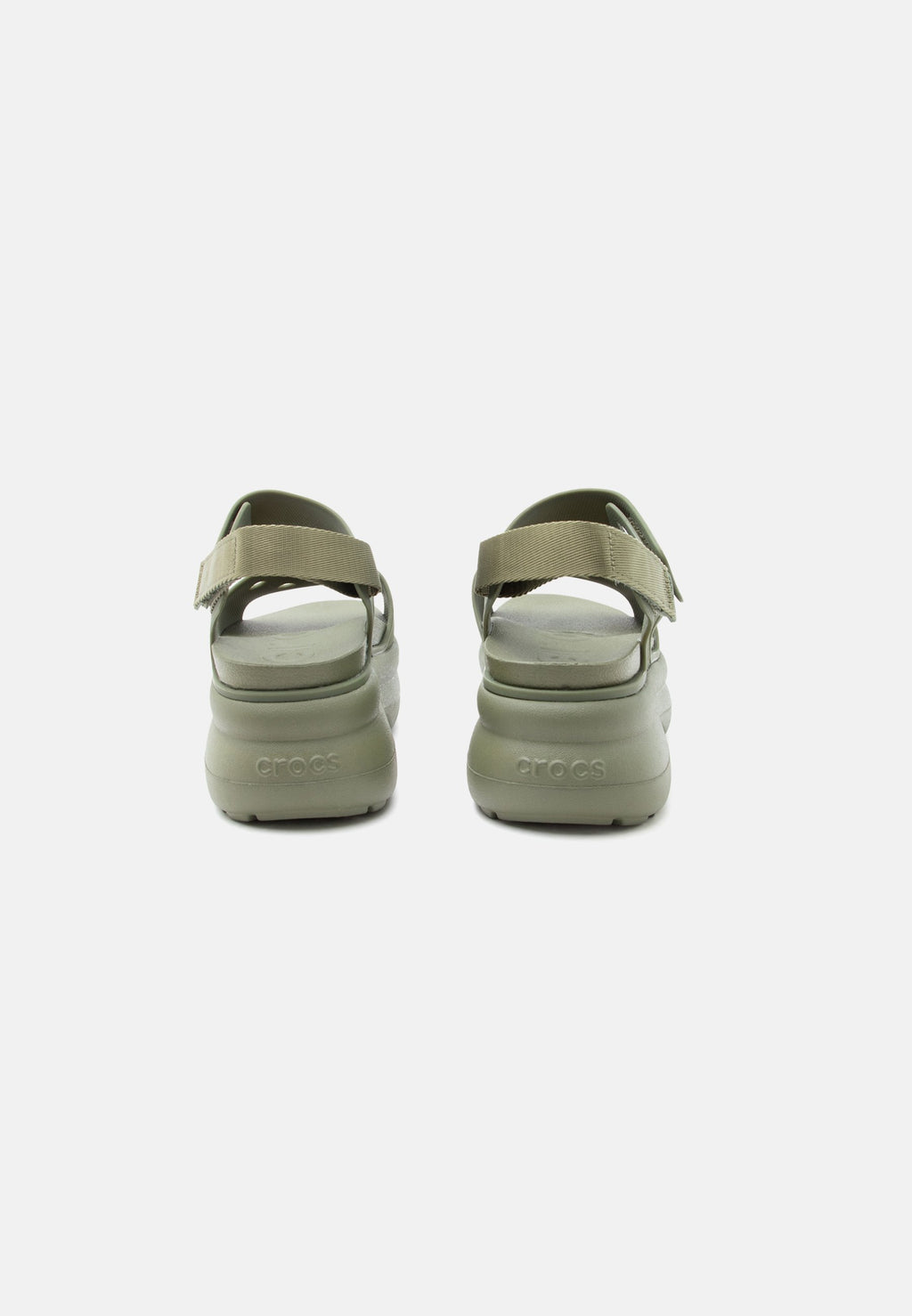 SOHO Y STRAP - Platform sandals - army green