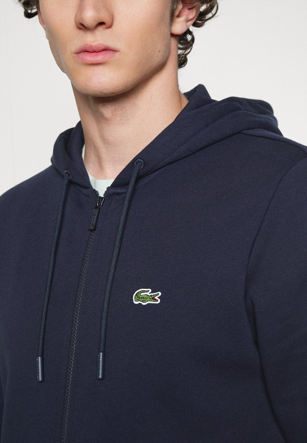 Zip-up sweatshirt - marine