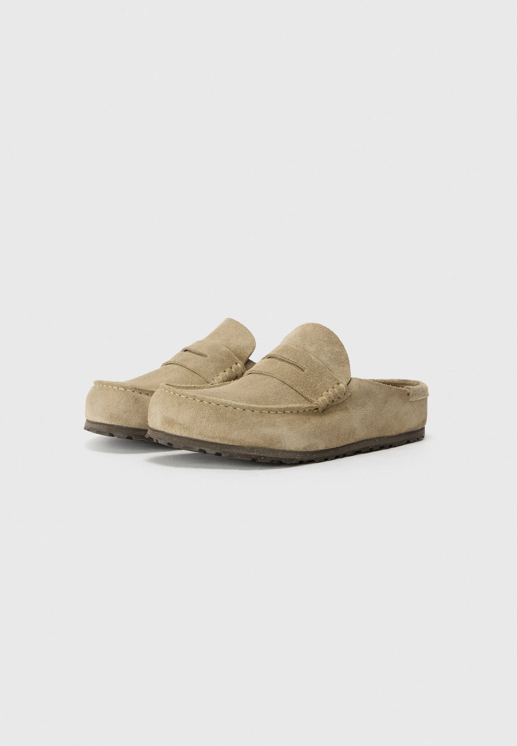 NAPLES WRAPPED LEVE TAUPEN - REGULAR - Mules - taupe
