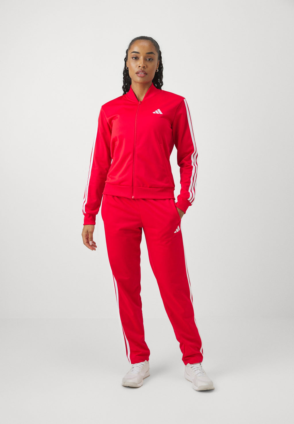 DAYREADY TRACKSUIT SET - Tracksuit - pure ruby/white