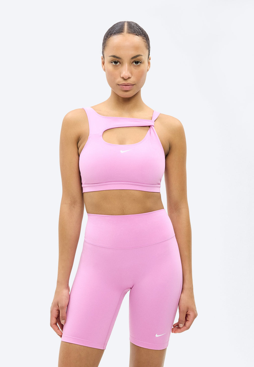BRA CAPSULE - Light support sports bra - light magenta/white
