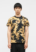PRINT - Print T-shirt - black/gold-coloured