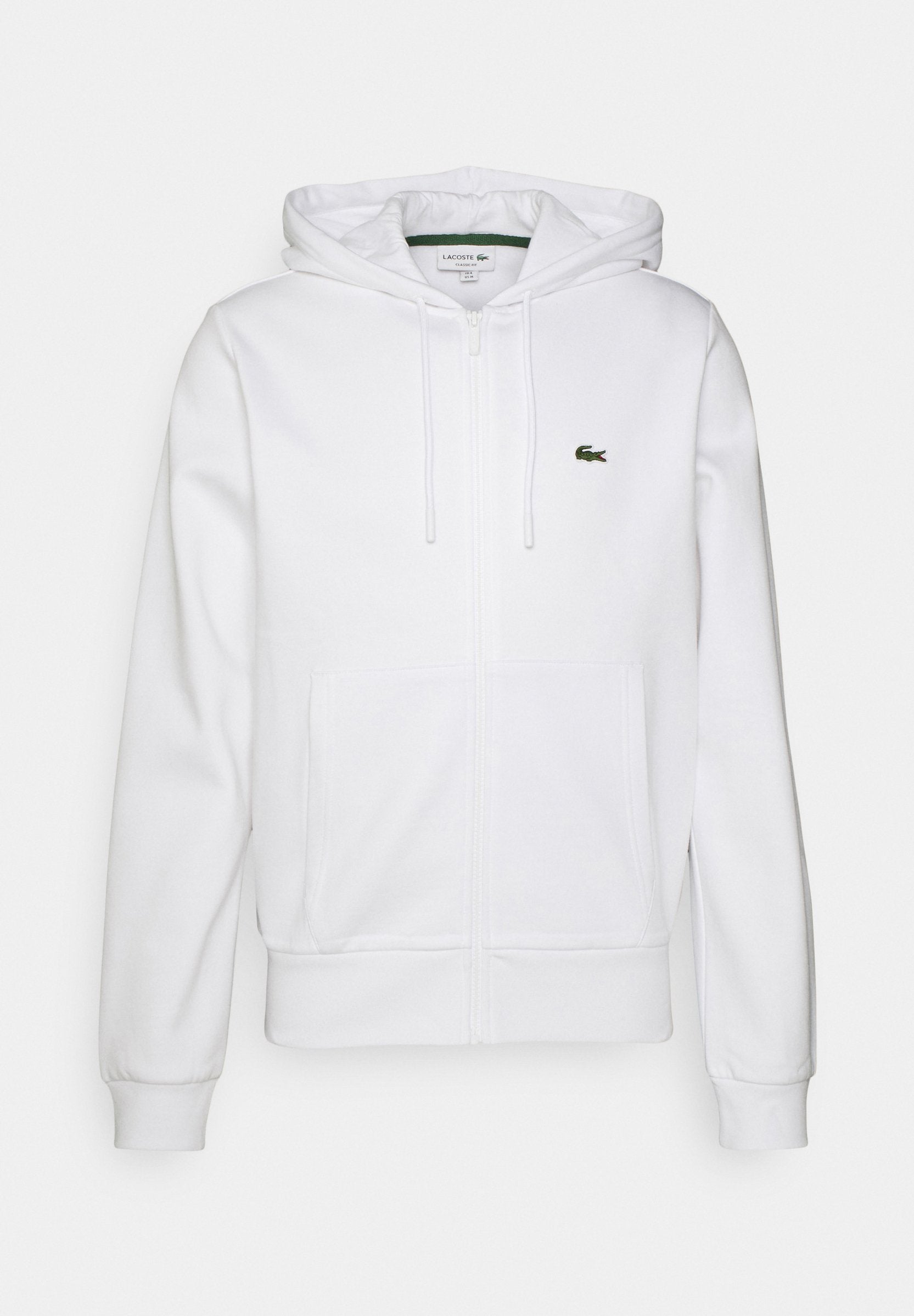 Zip-up sweatshirt - blanc