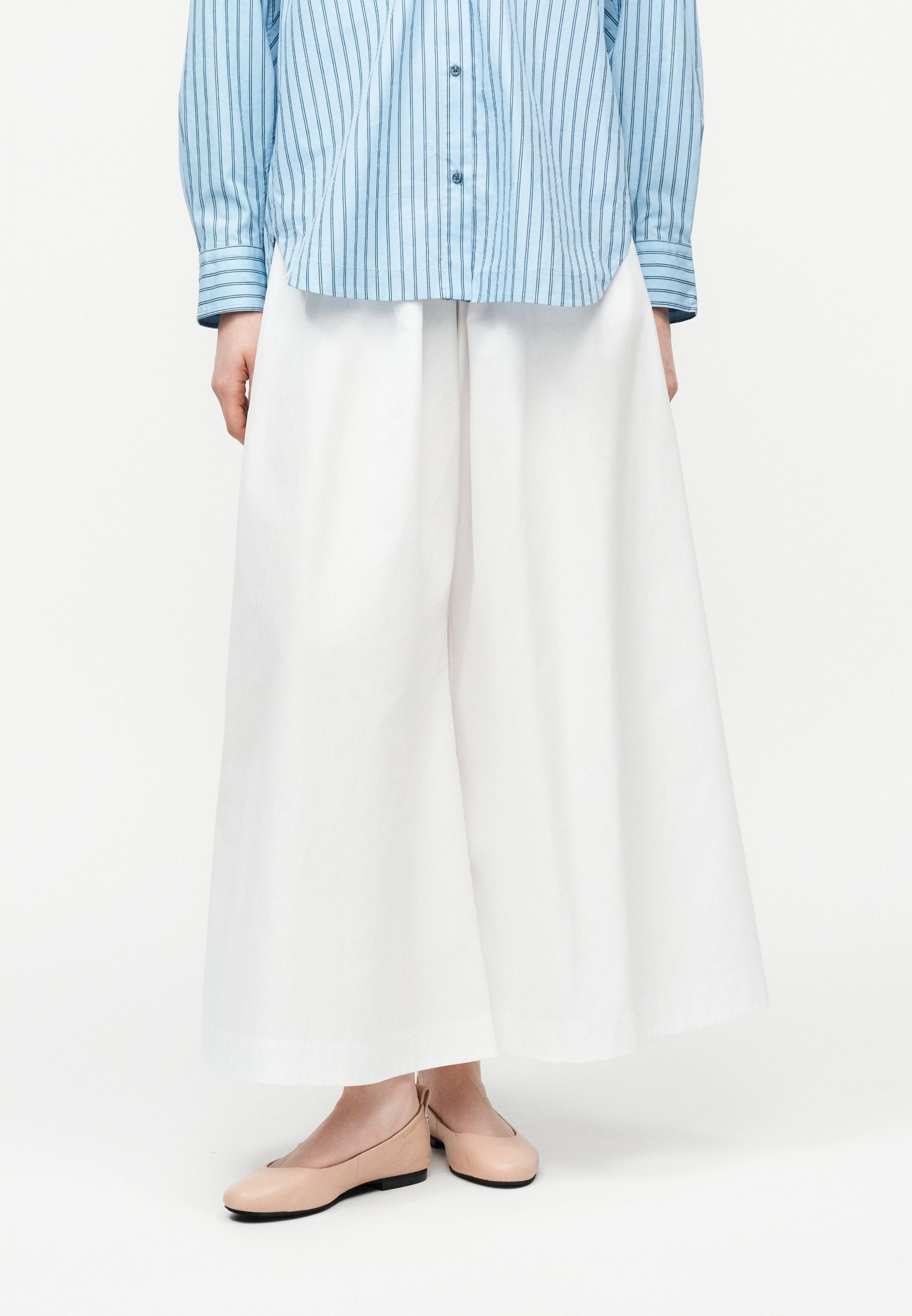 TALINI - Trousers - white